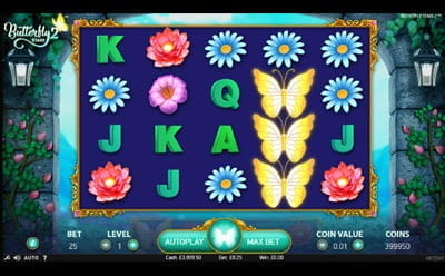 Butterfly Staxx 2 slot at Jonny Jackpot casino