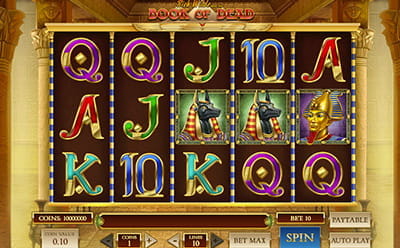 Calzone Casino Book Of Dead Slot Showcase