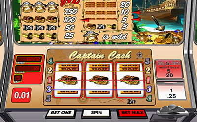 Captain Cash Slot Free Spins