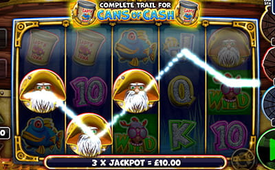 Captain Cashfall's Treasures of the Deep Slot Free Spins
