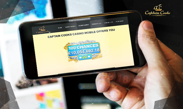 captain cooks casino mobile