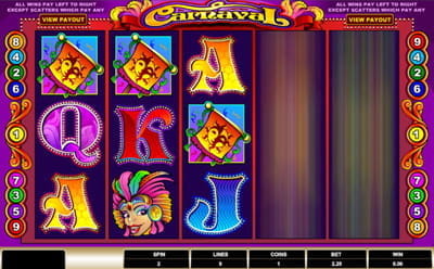 Carnaval Slot Gameplay