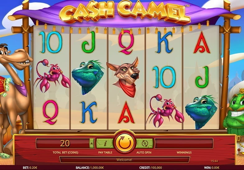 The Cash Camel Slot Game