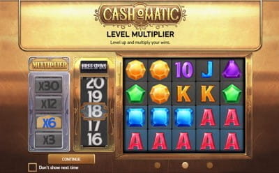 Cash-o-Matic by Netent at Bethard Casino