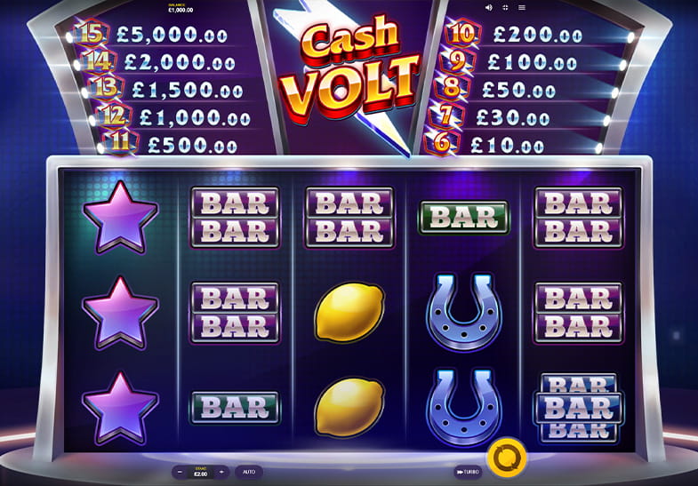 Free Demo of the Cash Volt Slot 