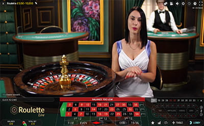 Watch the wheel spin on Live Roulette at Casilando Live Casino!