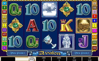 Avalon Slot at Casino Action