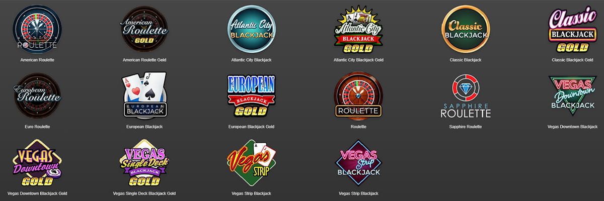 A Showcase of Casino Action's Games