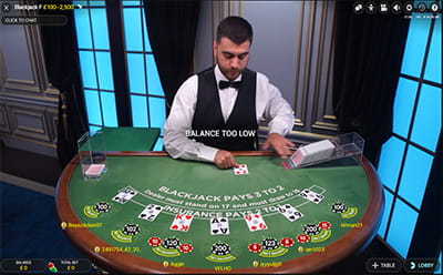 Casino Classic Blackjack Live Selection