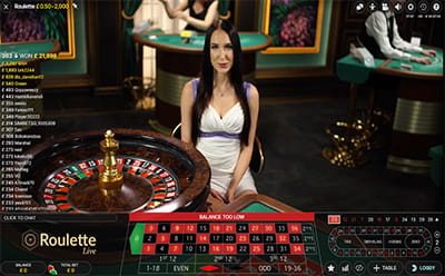 Casino Classic Roulette Live Selection