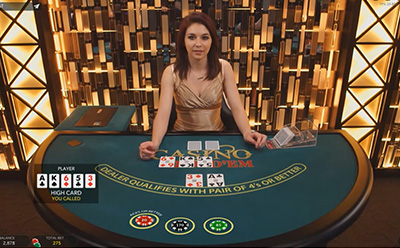 Casino Holdem Live Dealer Game