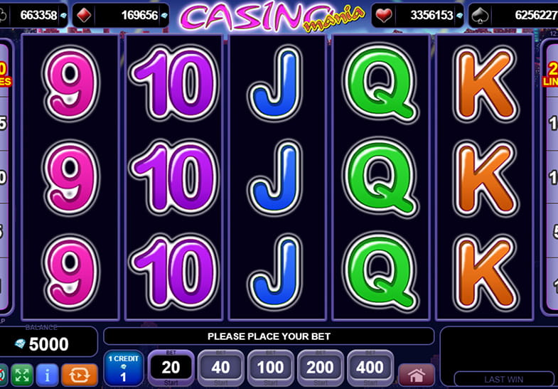 Casino Mania Slot EGT