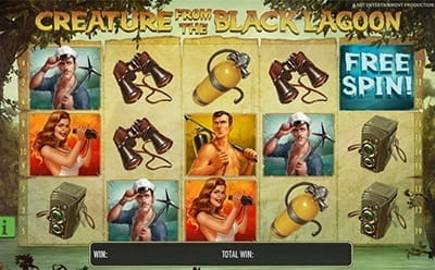 Casino Room’s Classic Creature from the Black Lagoon Slot Game