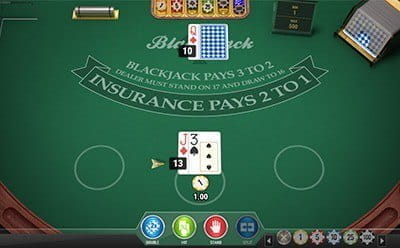 Casino Room’s Mobile Blackjack Table