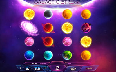 Casino Tropez Galactic Streak Slot Games