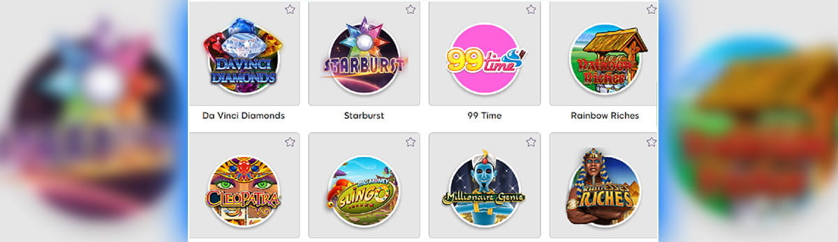 Celeb Bingo Collection of Online Slots