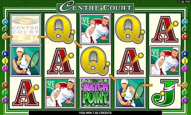 Centre Court Slot by Microgaming