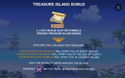 Chests of Plenty Treasure Island Bonus