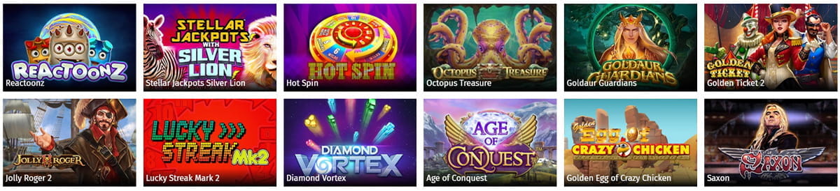 Table Games Catalogue in Chilli Spins Casino