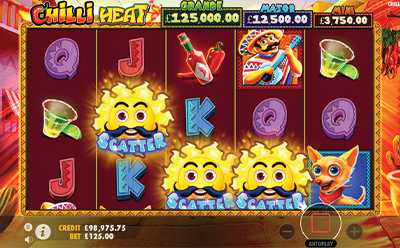 The Chillie Heat Online Slot at Mega Reel