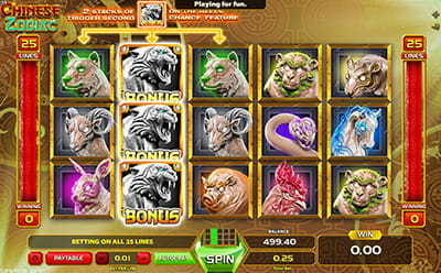 Chinese Zodiac Slot Bonus Round