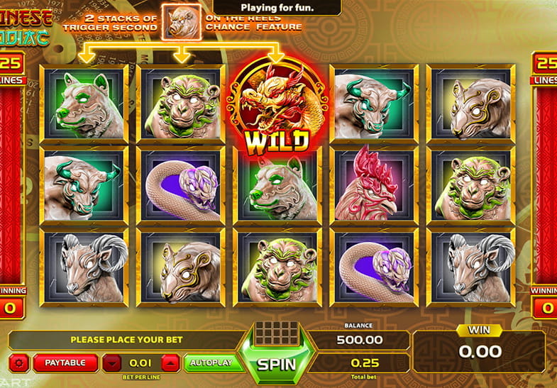 Free Demo of the Chinese Zodiac Slot