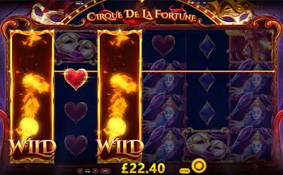 Cirque De La Fortune Slot Bonus Round 