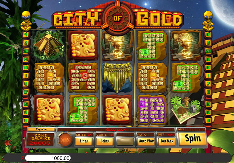 Free Demo of the City of Gold Slot