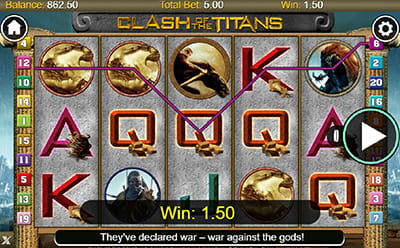 Clash of the Titans Slot Bonus Round