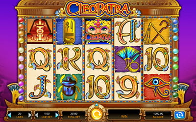 Cleopatra Mobile Slot at Arcade Spins Casino