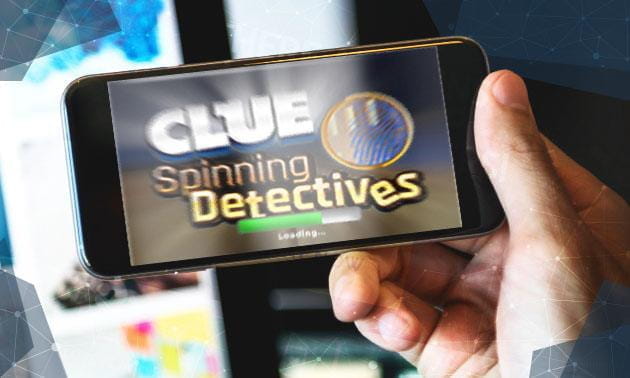 Cluedo Spinning Detectives Slot by Scientific Games Loading Screen