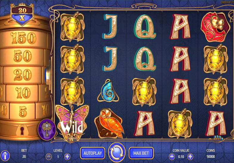 Codex of Fortune Wheel Demo