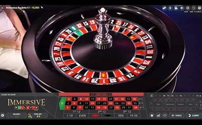 Live Roulette at ComeOn Casino