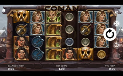 The Slot Conan on Jackpotjoy Mobile Casino