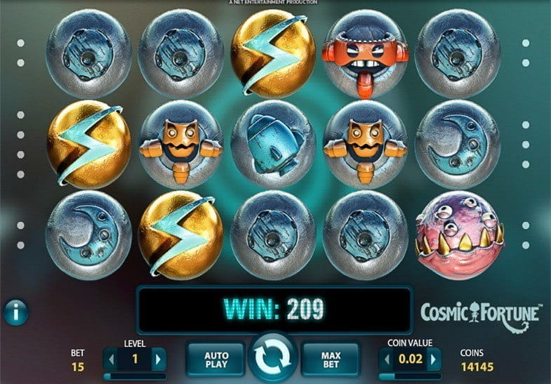 Free demo of the Cosmic Fortune Slot game