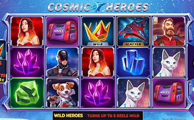 Der Cosmic Heroes Online Slot bei Mr Bit