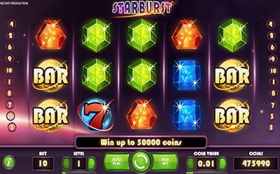 The Starburst Online Slot at Costa Games