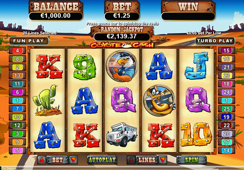 Free Demo of the Coyote Cash Slot