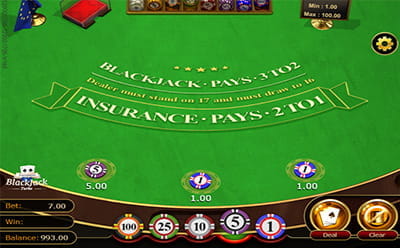 Online Blackjack Games at Cozino Saloon Mobile Casino