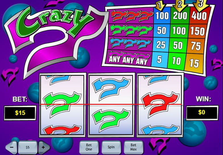 Free Demo of the Crazy 7 Slot