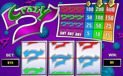 Crazy 7 Slot Gameplay