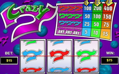 Crazy 7 Slot Win
