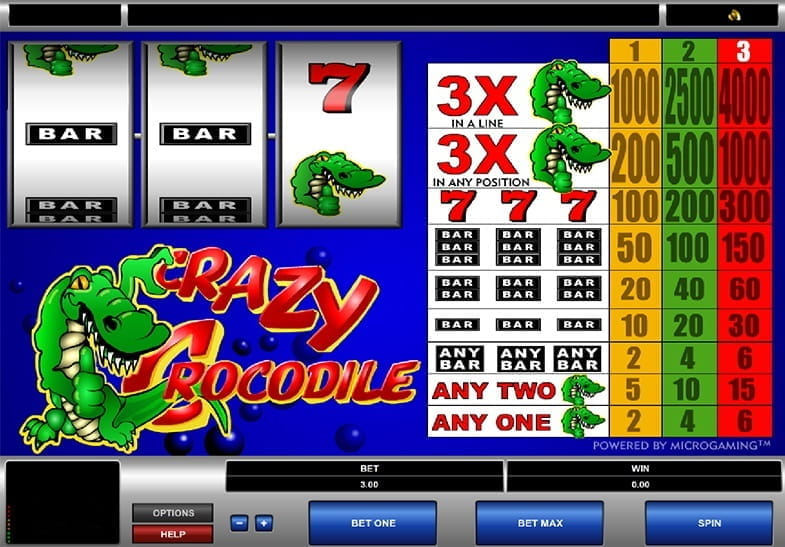 Crazy Crocodile Slot Demo Game