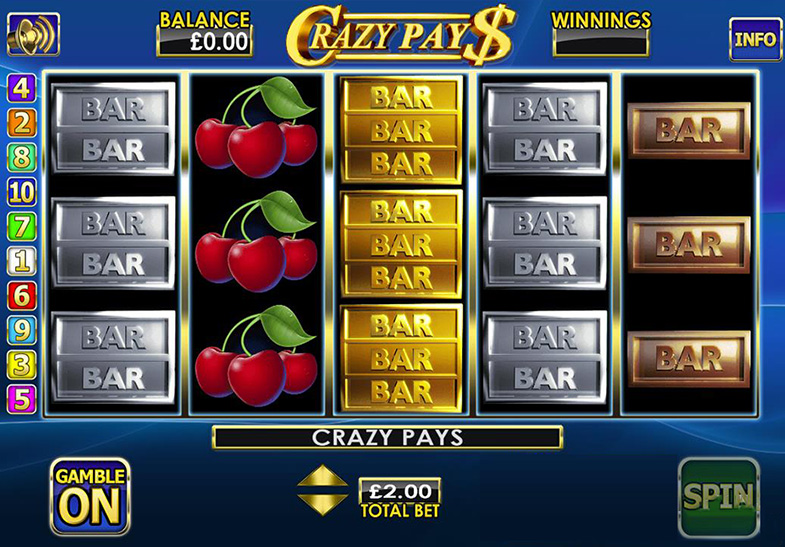 Free Demo of the Crazy Pays Slot