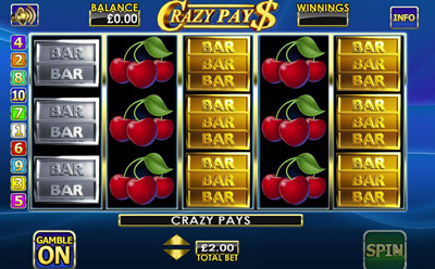Crazy Pays Slot Free Spins
