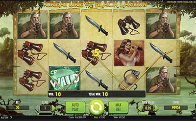 Black Lagoon Slot Game at Pinnacle Casino