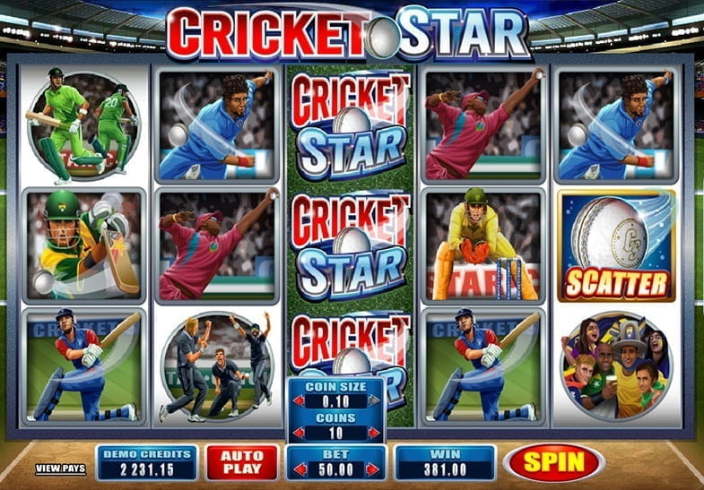 Free Demo of the Cricket Star Slot