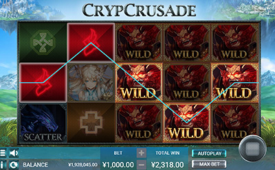 CrypCrusade Slot Mobile