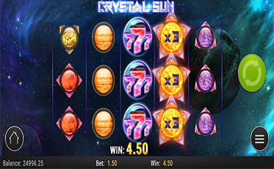 Crystal Sun Gameplay at Casinoin Canada