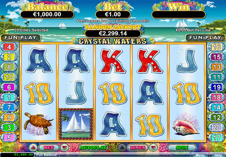 Free Demo of the Crystal Waters Slot